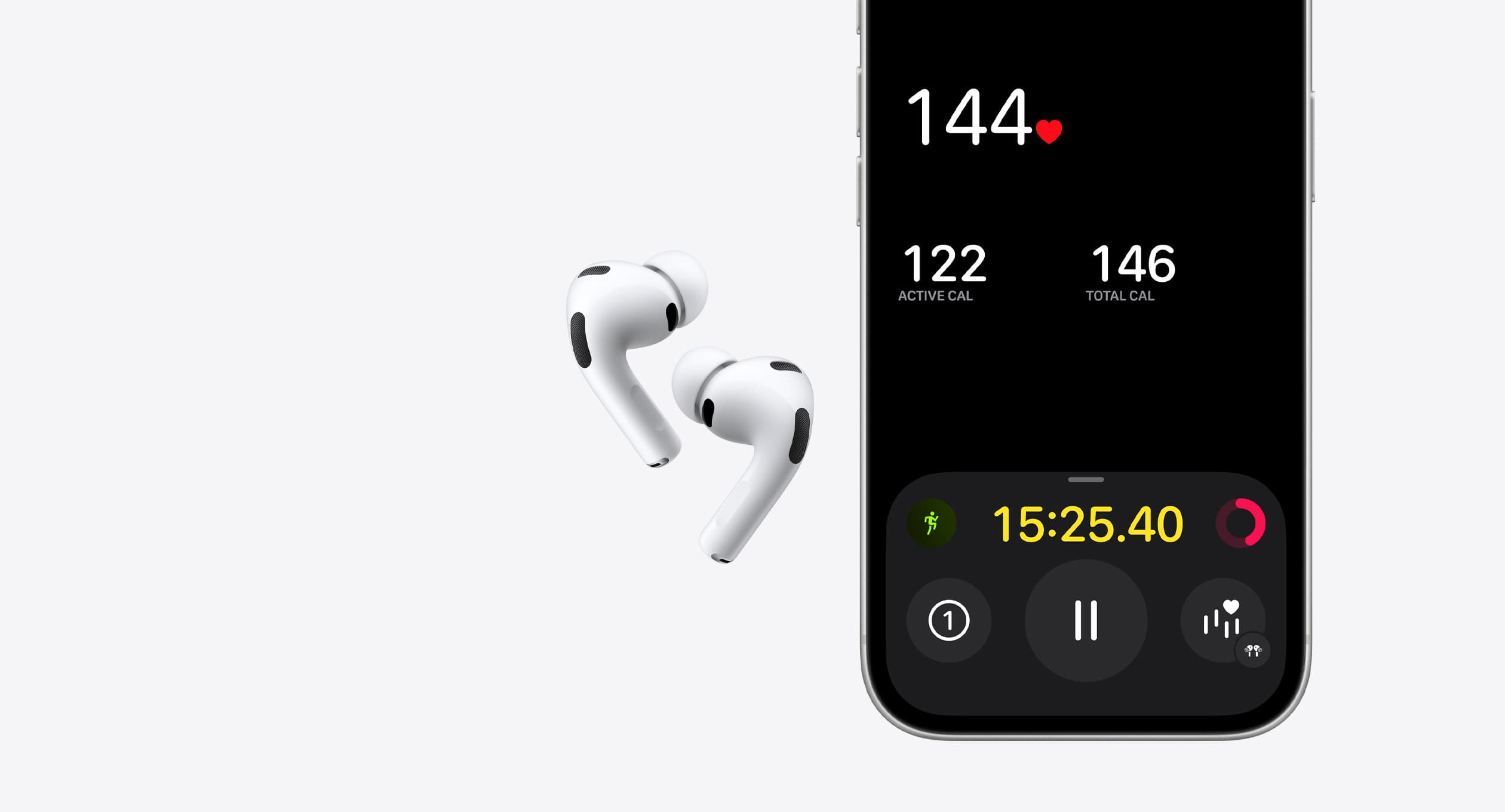 Your workout partner, in your ears.