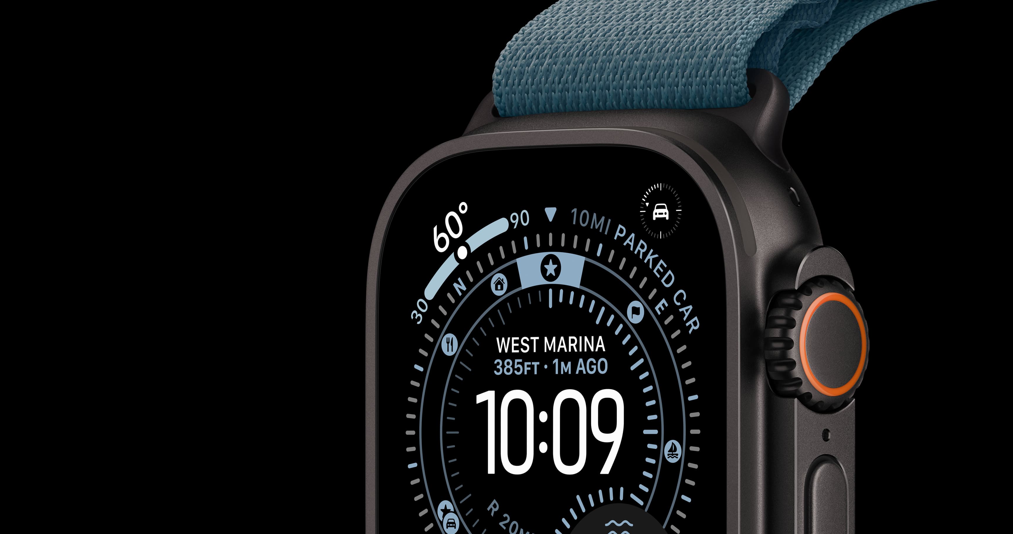 Apple Watch Ultra 3 in Black Titanium